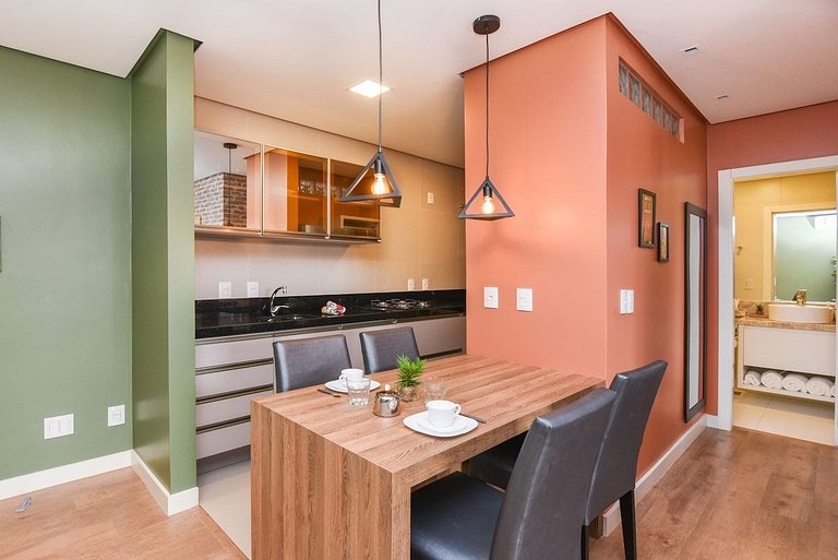 Rosa Apartamento Loft One 301