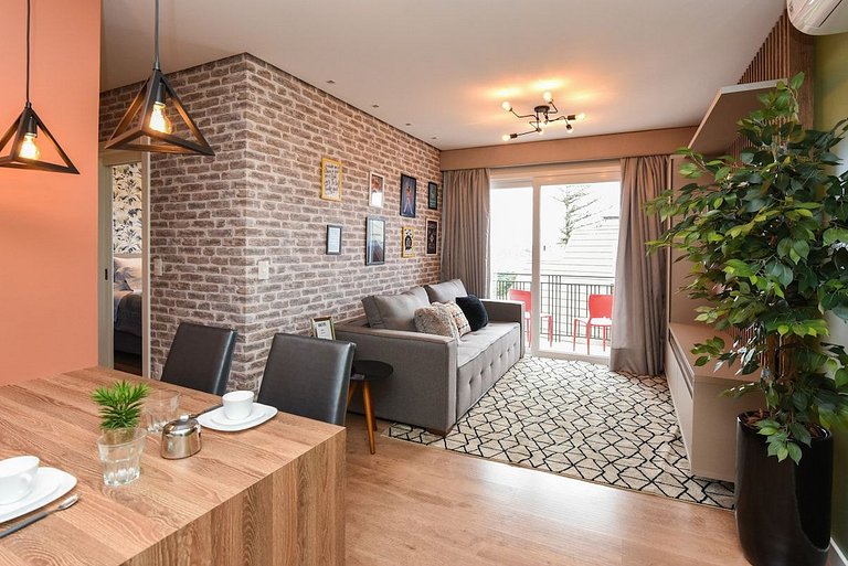 Rosa Apartamento Loft One 301