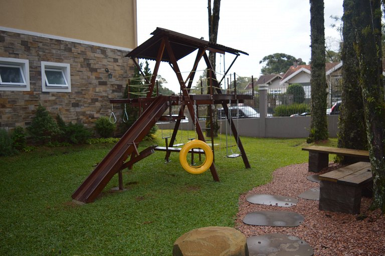 Rosa Piscina e conforto para até 8 pessoas