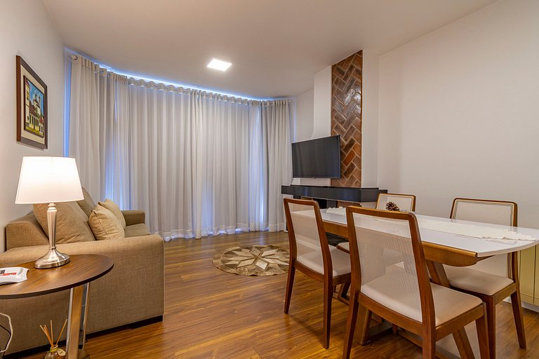 Rosa Apartamento - Próximo de tudo em Gramado