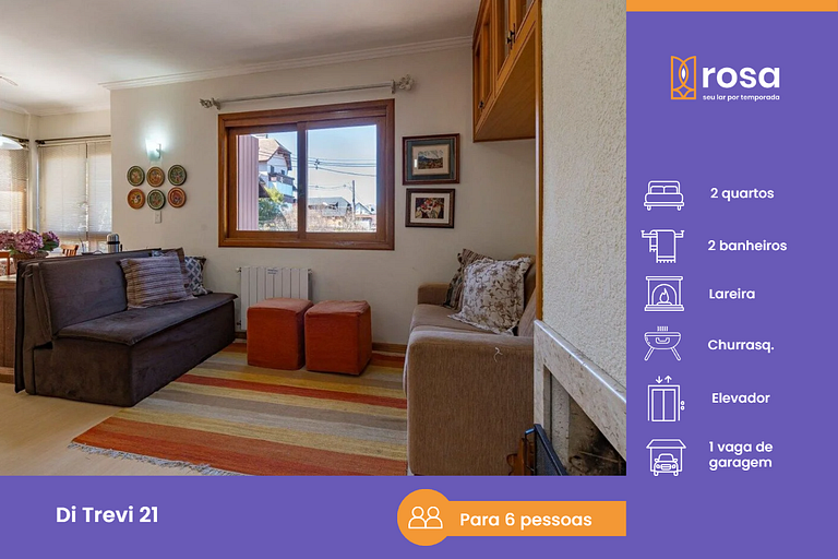 Rosa Apartamento Centro Gramado