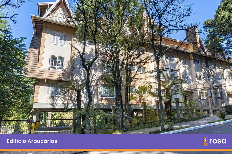 Rosa Apartamento Temporada Araucárias 405
