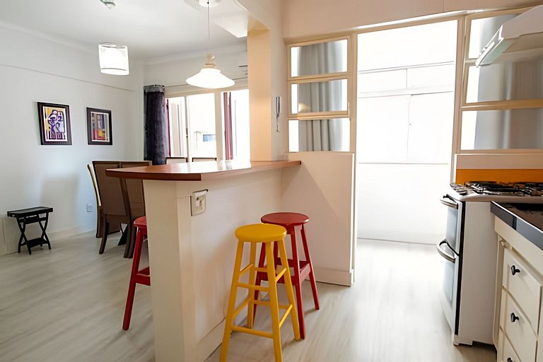 Rosa Apartamento na Rua Coberta 302