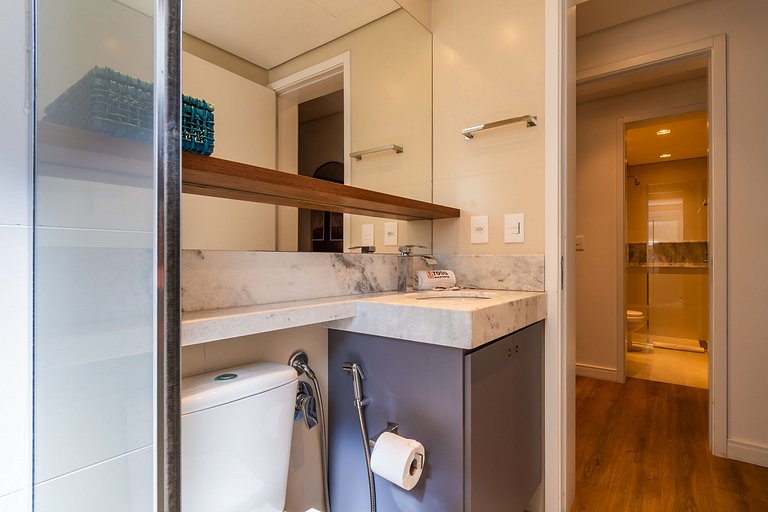 Rosa Apartamento Edifício Bav 204 Torre 1