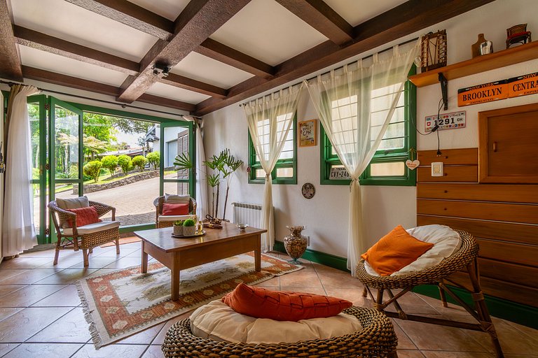 Rosa Casa Lago Negro