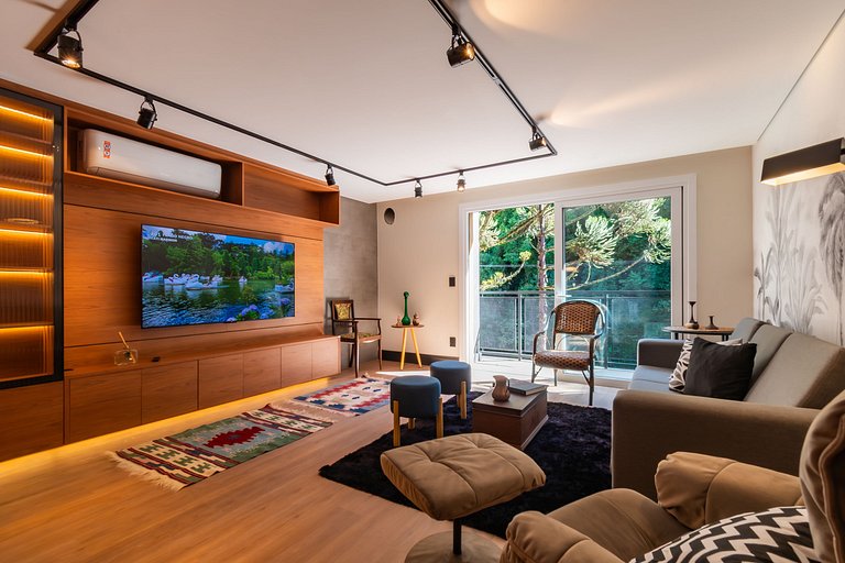 Rosa Apartamento Soho Gramado 307