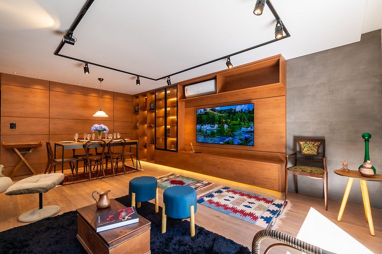 Rosa Apartamento Soho Gramado 307