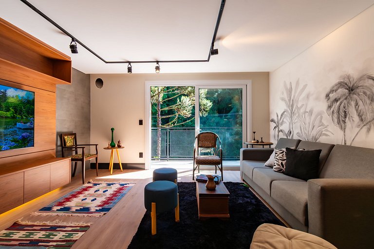 Rosa Apartamento Soho Gramado 307