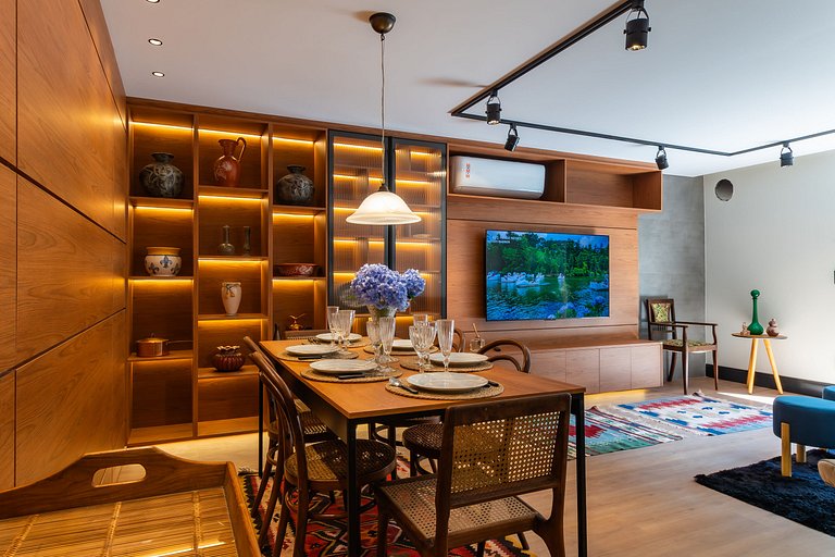 Rosa Apartamento Soho Gramado 307