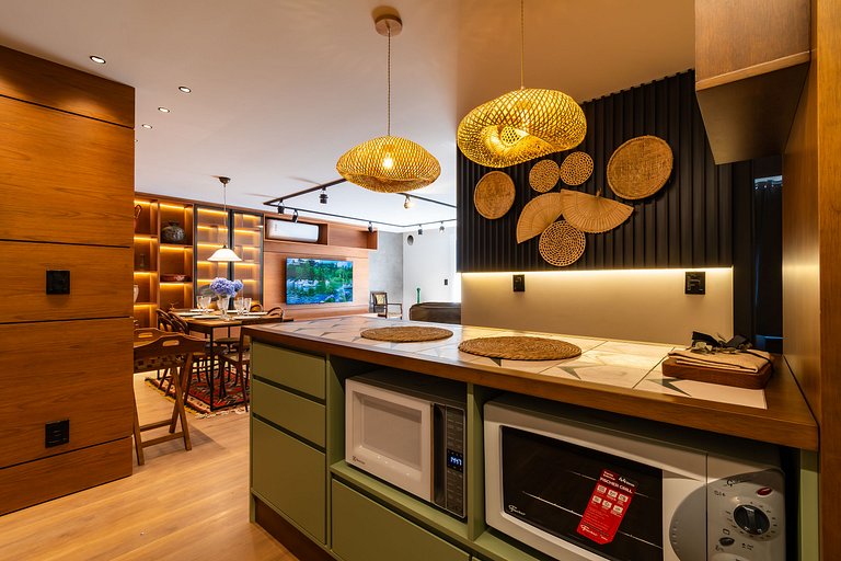 Rosa Apartamento Soho Gramado 307