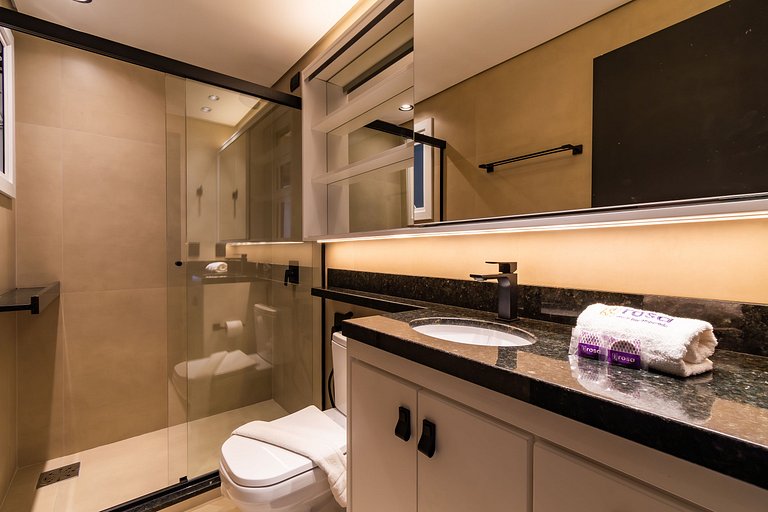 Rosa Apartamento Soho Gramado 307