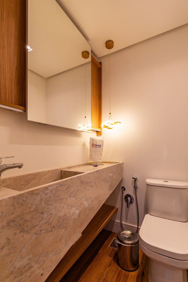 Rosa Apartamento Vêneto 204 Torre Montova