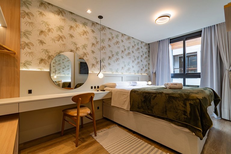 Rosa Studio novíssimo com piscina