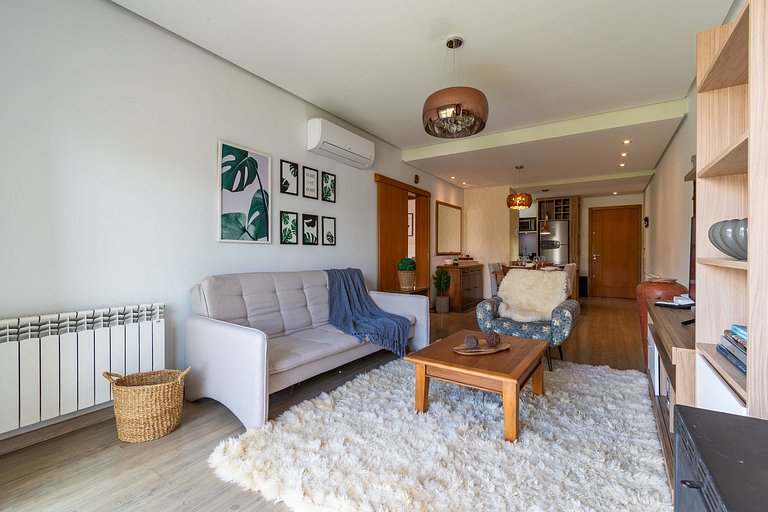 Rosa Apartamento com piscina para até 8 pessoas