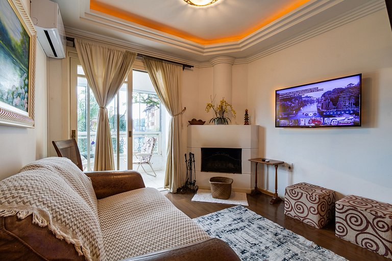 Rosa Apartamento com vista para a Borges