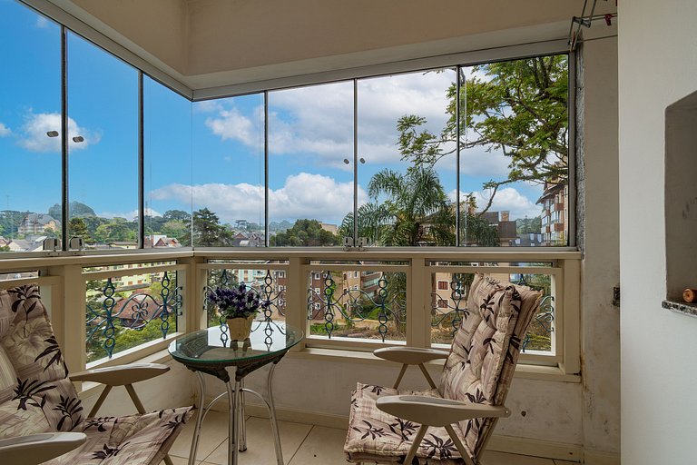 Rosa Apartamento com vista para a Borges