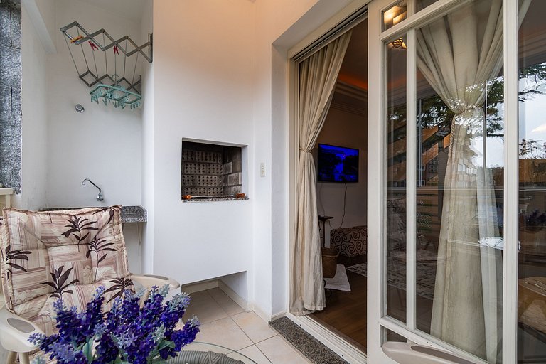 Rosa Apartamento com vista para a Borges