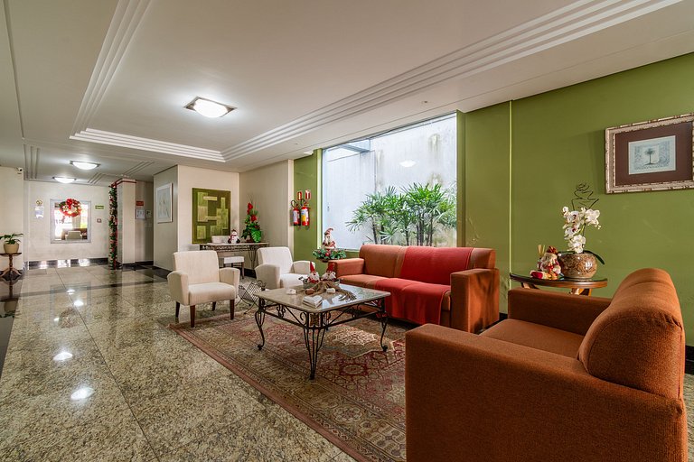 Rosa Apartamento com vista para a Borges